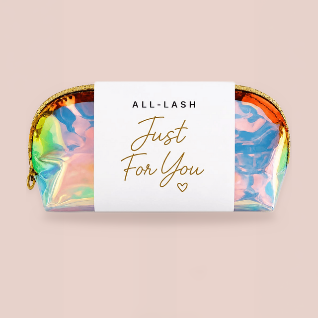 ALL-LASH Holographic Beauty Pouch